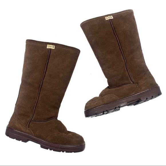 BearPaw Shoes - Bearpaw Tall Brown Emma Boots Women’s Size 10